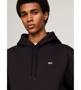 Tommy Jeans Mikina s kapuco TJM Regular Fleece black