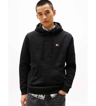 Tommy Jeans Tommy hooded sweatshirt with black Tommy patch