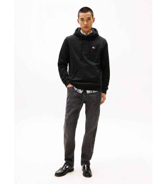 Tommy Jeans Tommy hooded sweatshirt with black Tommy patch