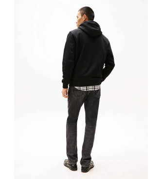 Tommy Jeans Tommy hooded sweatshirt with black Tommy patch