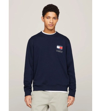 Tommy Jeans Felpa essenziale con logo blu scuro