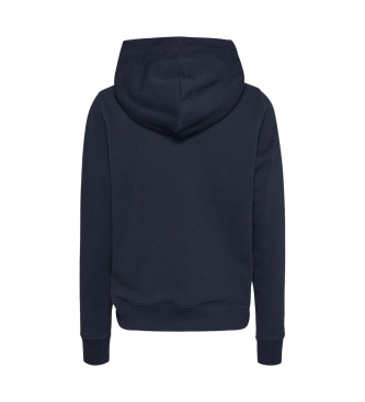 Tommy Jeans Marinefarbenes Logo-Sweatshirt