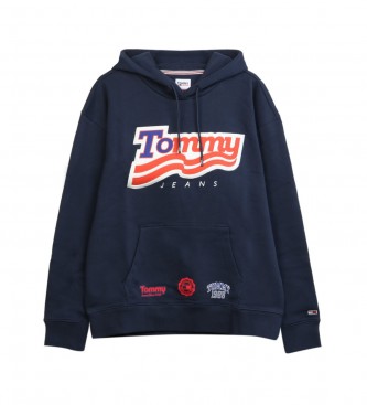 Tommy Jeans Afslappet navy sweatshirt