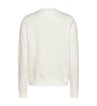 Tommy Jeans Sweatshirt Tonal white