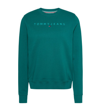 Tommy Jeans Felpa tonale verde