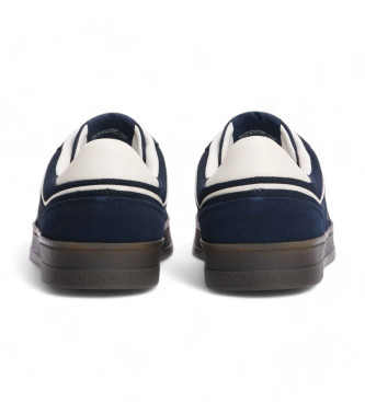 Tommy Jeans Zapatillas de Piel Greenwich marino