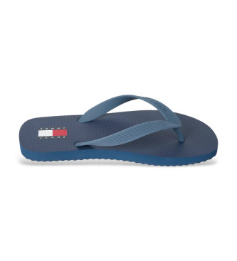 Tommy Jeans Flip Flops Strand blau