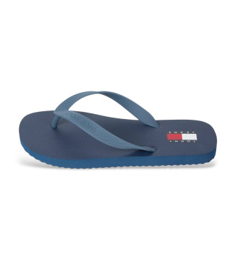 Tommy Jeans Tongs bleu plage