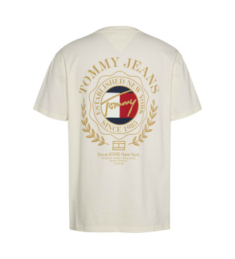 Tommy Jeans Reg Prep Explr Luxe Tee White