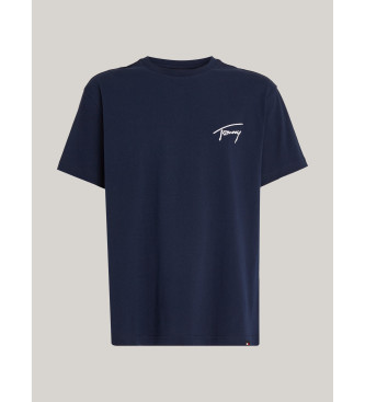 Tommy Jeans Camiseta Signature marino