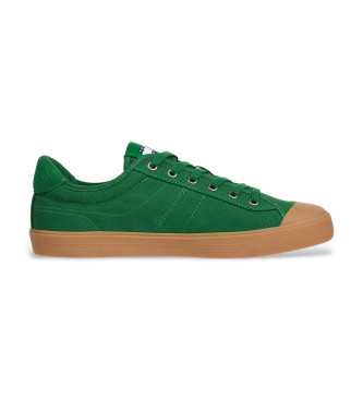 Tommy Jeans Sapatos de lona com para-choques verde