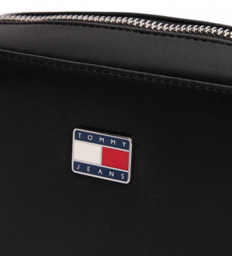 Tommy Jeans Bolso bandolera Essential con logo negro