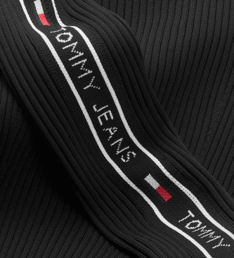 Tommy Jeans Canal jurk zwart