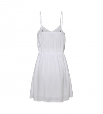 Tommy Jeans White embroidered dress