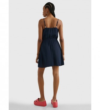 Tommy Jeans Essential Dress Navy Lace