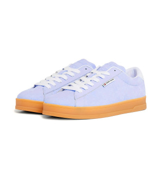 Tommy Jeans Sneakers basse in pelle scamosciata con logo lilla