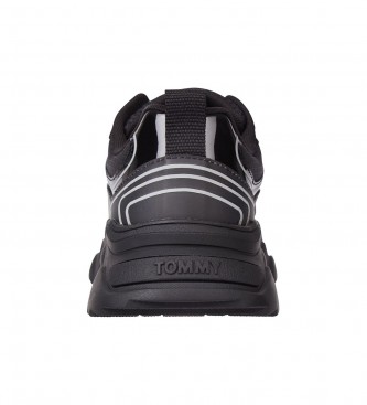 Tommy Jeans Baskets  panneaux mixtes noir