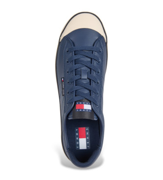 Tommy Jeans Turnschuhe mit blauen Gummiverstrkungen