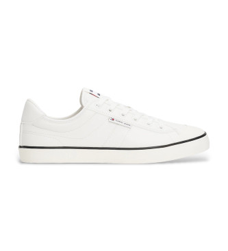 Tommy Jeans Baskets avec renforts en caoutchouc blanc