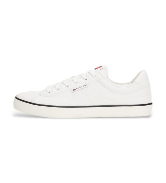 Tommy Jeans Baskets avec renforts en caoutchouc blanc