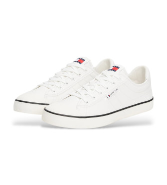 Tommy Jeans Sneakers con rinforzi in gomma bianca