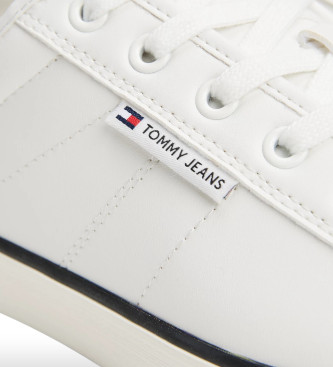 Tommy Jeans Zapatillas con refuerzos de goma blanco