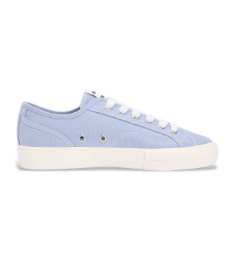 Tommy Jeans Archive canvas trainers with blue logo