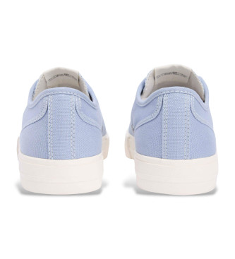 Tommy Jeans Archive canvas trainers with blue logo