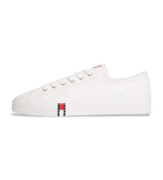 Tommy Jeans Archive canvas trainers with white logo