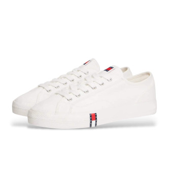 Tommy Jeans Archive canvas trainers with white logo
