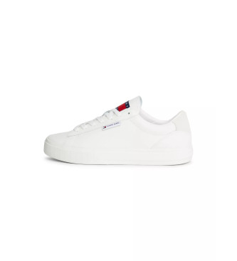 Tommy Jeans Aya 1A white leather trainers