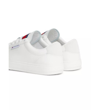 Tommy Jeans Sneaker Aya 1A in pelle bianca