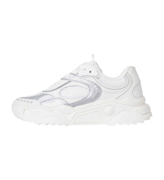 Tommy Jeans Chunky Runner Leather Sneakers white