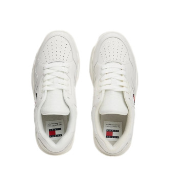 Tommy Jeans Leather Sneakers with white inner sole with air chamber