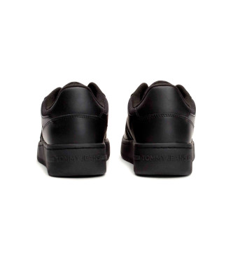 Tommy Jeans Zapatillas de Piel Essential Retro negro