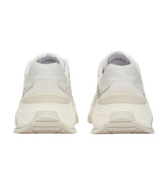 Tommy Jeans White Retro Leather Sneakers