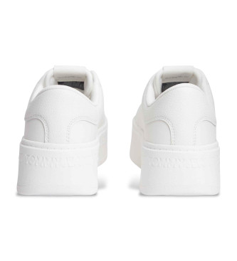 Tommy Jeans Low Top Jet Max leather shoes white