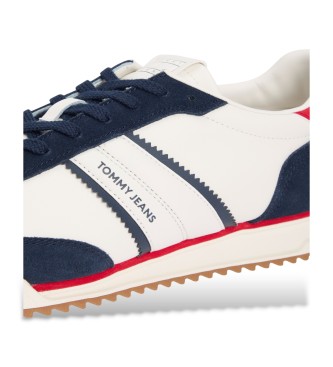 Tommy Jeans Zapatillas de Piel Retro blanco