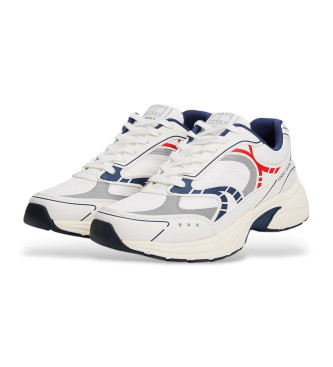 Tommy Jeans Archivio scarpe sportive bianche e blu