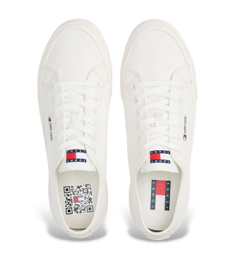 Tommy Jeans Zapatillas de lona blanco