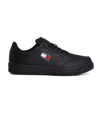 Tommy Jeans Sneakers essenziali con suola dentellata nera