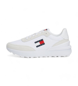 Tommy Jeans Zapatillas Essential de estilo running blanco