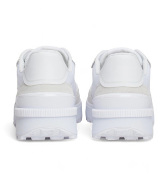 Tommy Jeans Zapatillas Essential de estilo running blanco