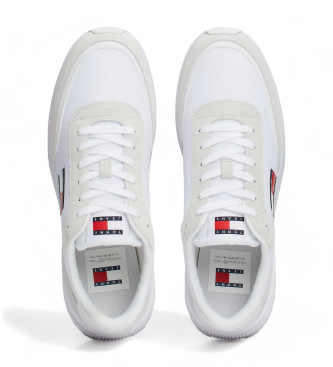 Tommy Jeans Zapatillas Essential de estilo running blanco