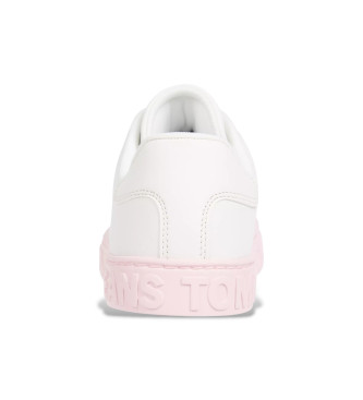 Tommy Jeans Essenziale sneakers bianca con plateau