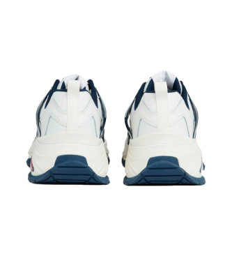 Tommy Jeans Sapatos Outdoor Runner branco, azul marinho