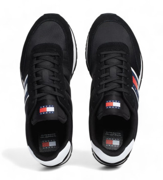 Tommy Jeans Trainers Runner noir