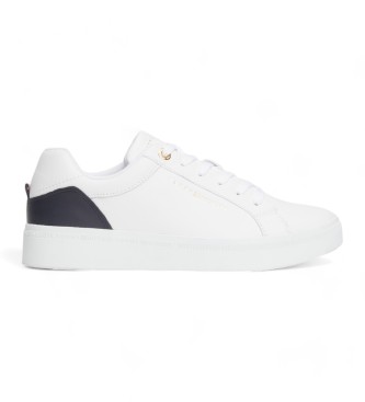 Tommy Hilfiger Zapatillas de Piel Elevated Essential blanco