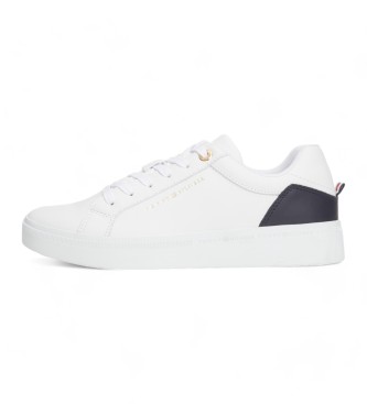 Tommy Hilfiger Zapatillas de Piel Elevated Essential blanco