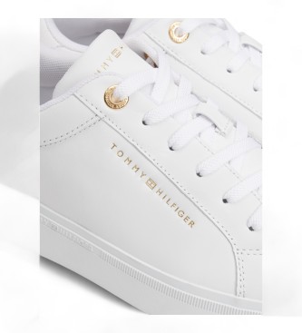 Tommy Hilfiger Zapatillas de Piel Elevated Essential blanco